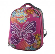 №18 Саммер (Бабочка цв. розовый) BagBerry формованный рюкзак