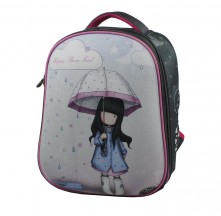 №27 Девочка под зонтом BagBerry формованный рюкзак