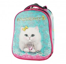 №75 Белая Кошка BagBerry формованный рюкзак